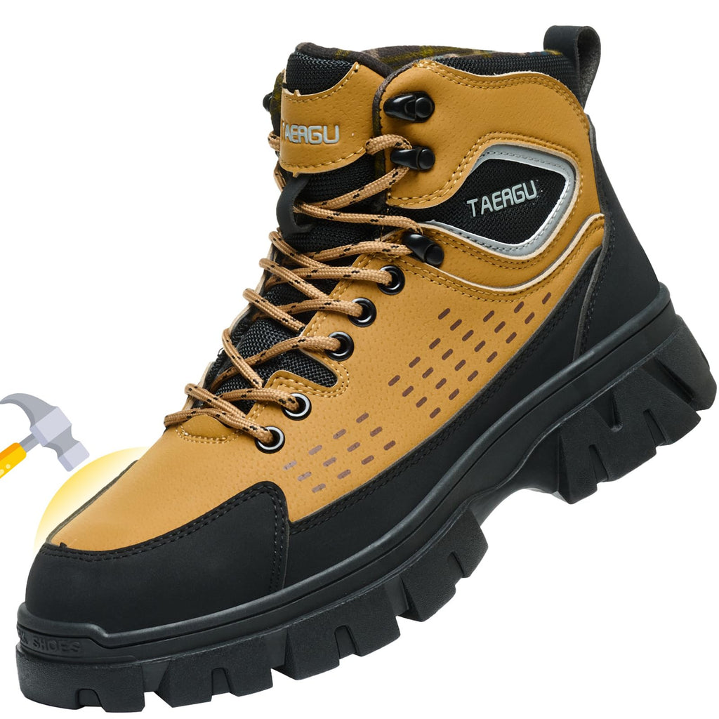 Steel Toe Work Boots 6" Waterproof D331