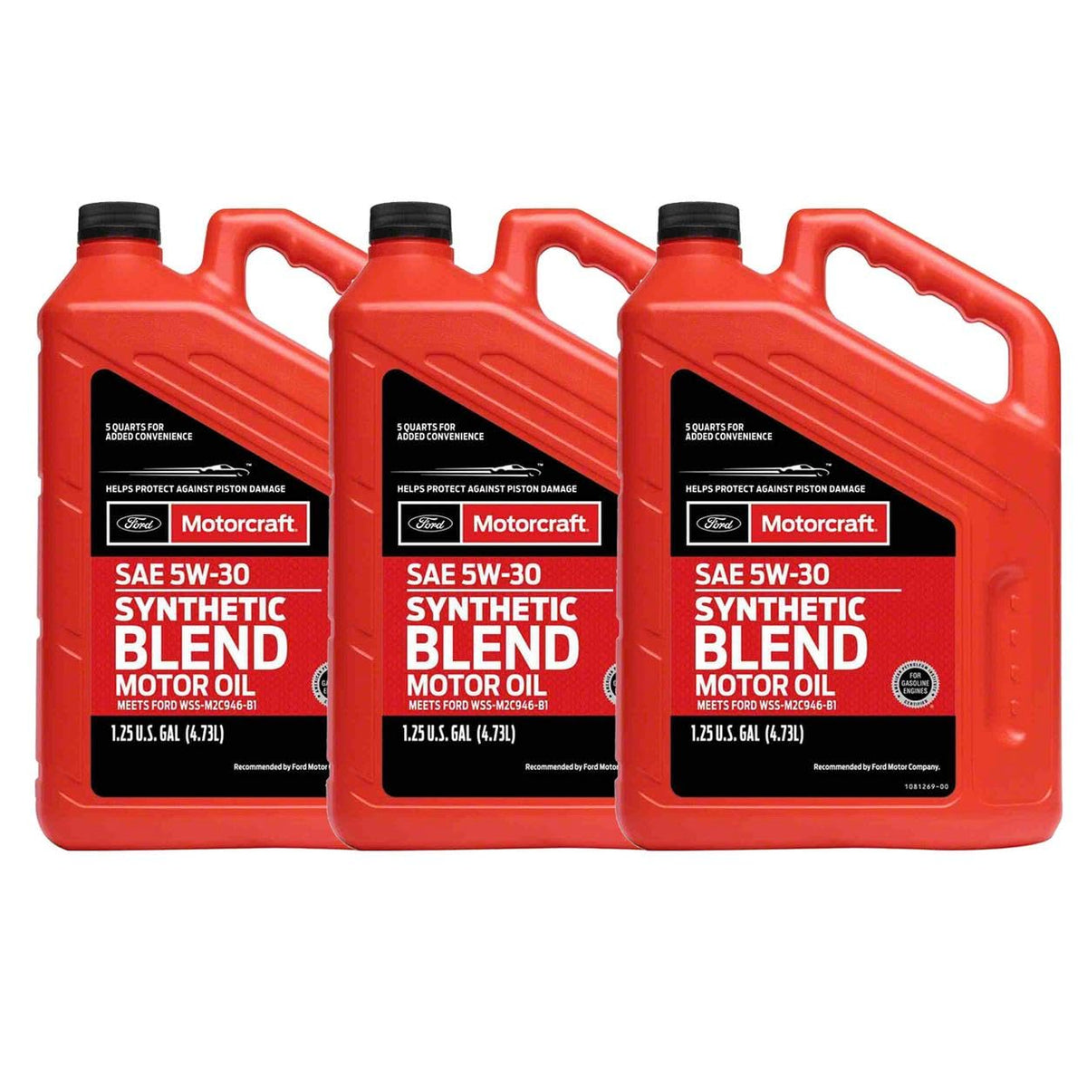 5W-30 Synthetic Blend Motor Oil 15 Quart K8081