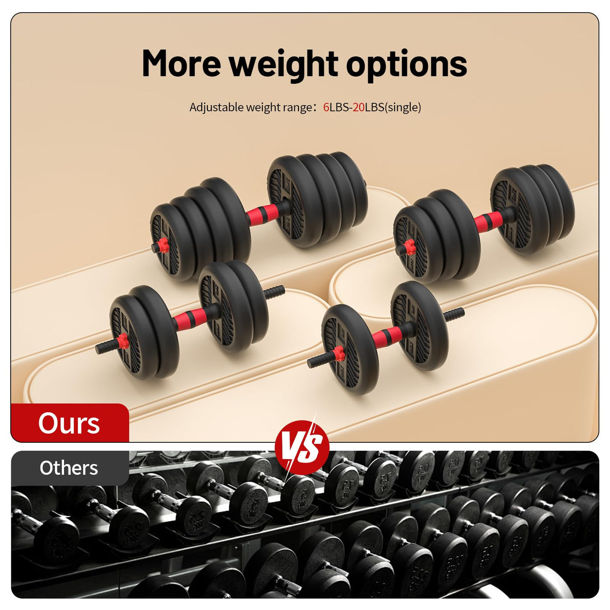 Adjustable Dumbbells Set Z78856