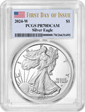 2024 American Silver Eagle PR70DCAM K6607