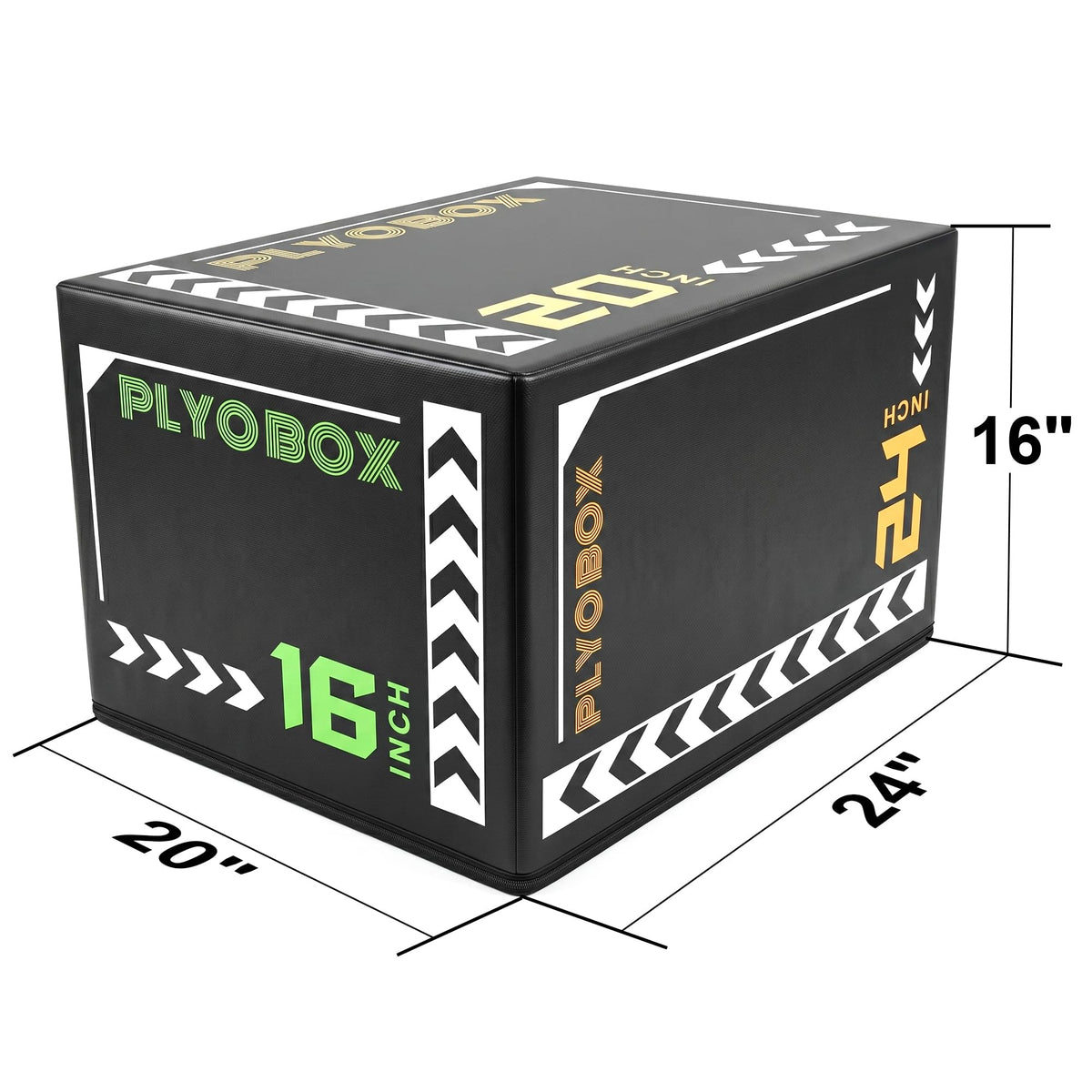 3-in-1 Foam Plyometric Jump Box L671