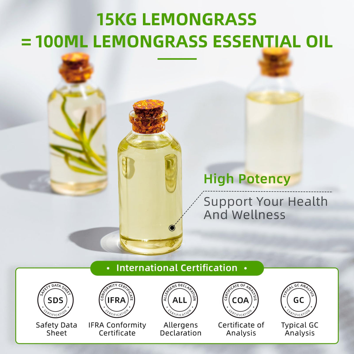 Lemongrass Essential Oil D3894