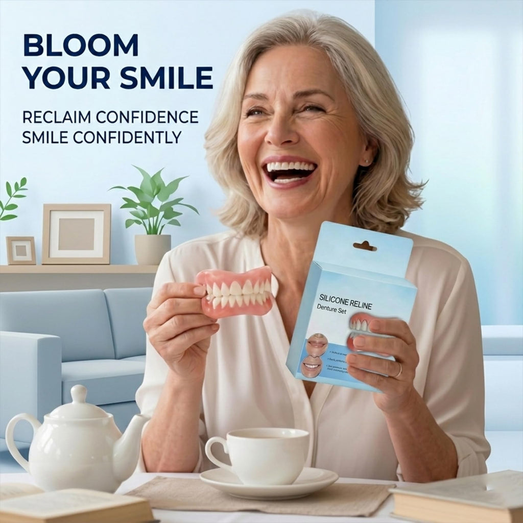 Silicone Dentures Set for Upper and Lower T561