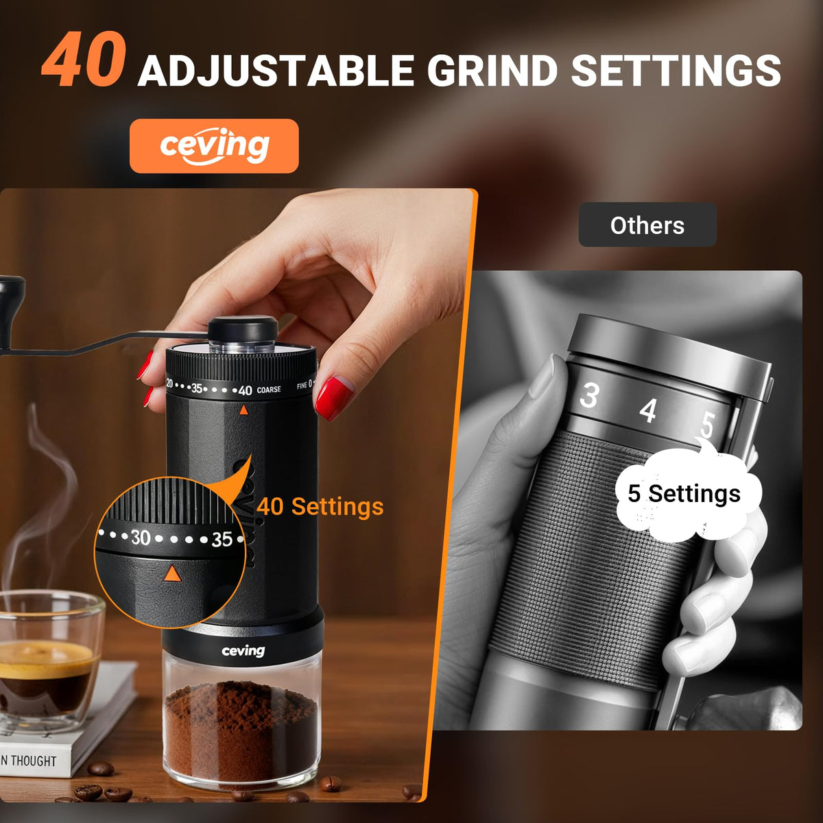 60g Manual Coffee Grinder J7942