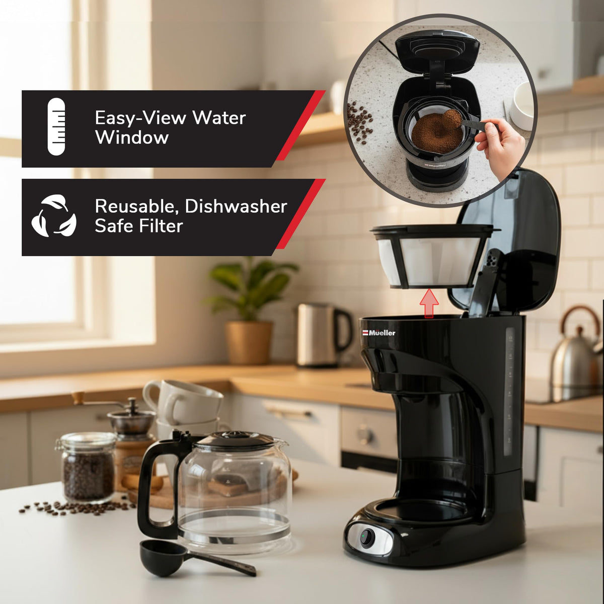 12-Cup Drip Coffee Maker P680