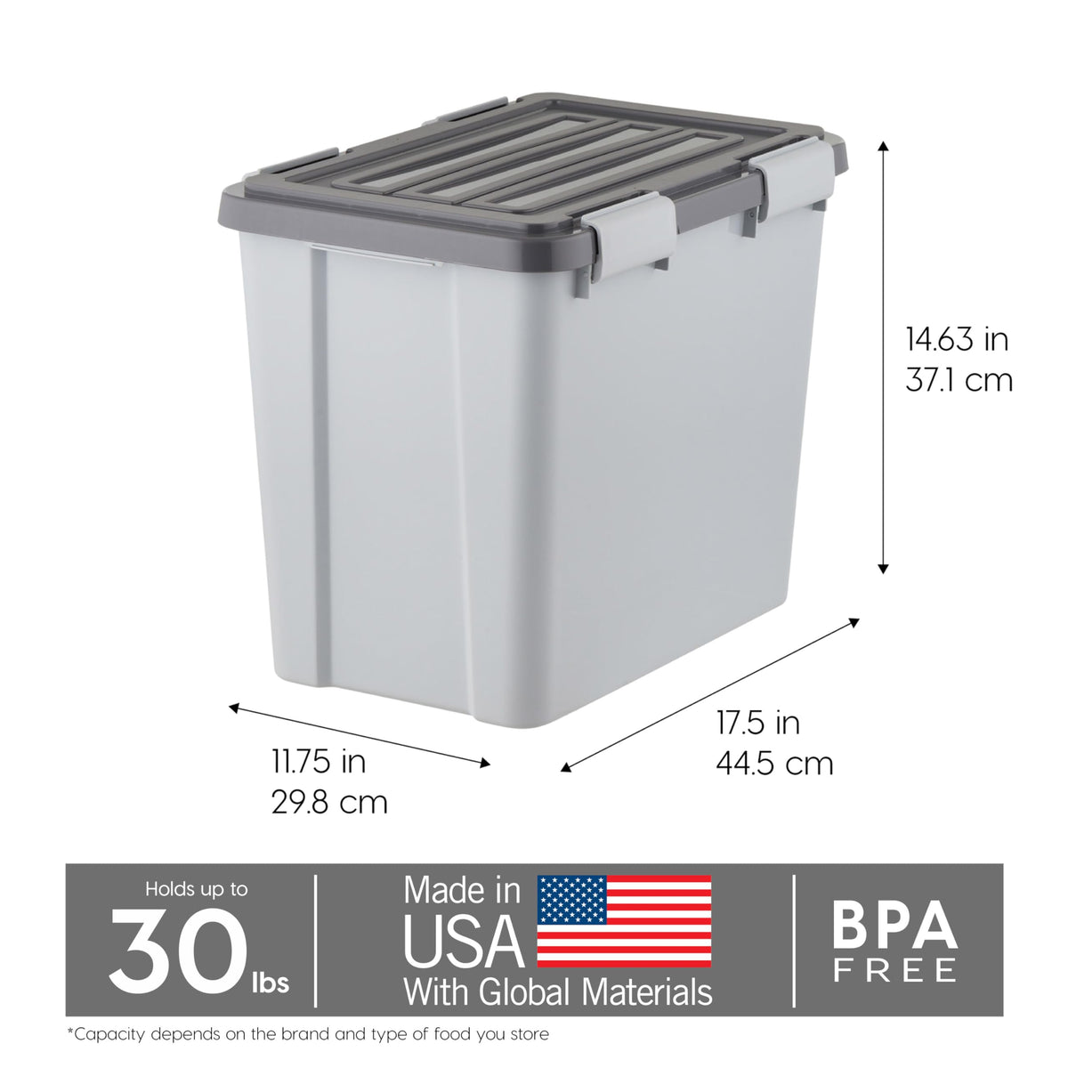 Dog Food Storage Container Up to 30 lbs R444954