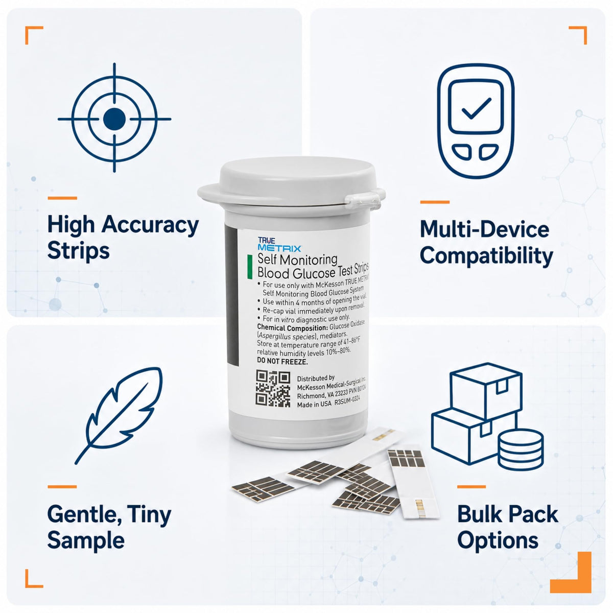 Blood Glucose Test Strips 100 Strips I153