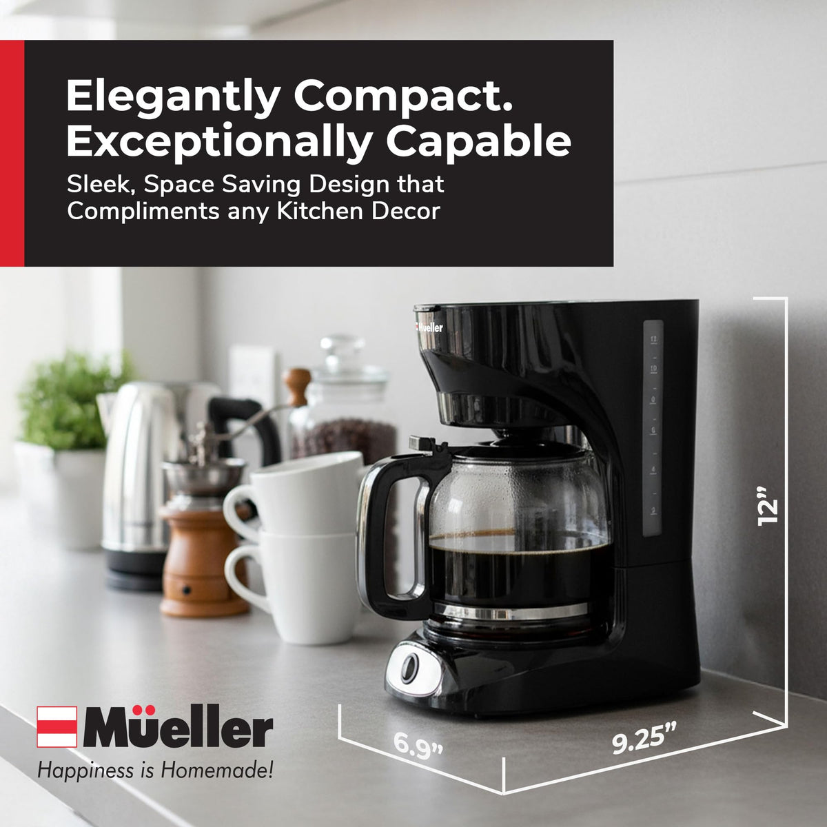 12-Cup Drip Coffee Maker P680