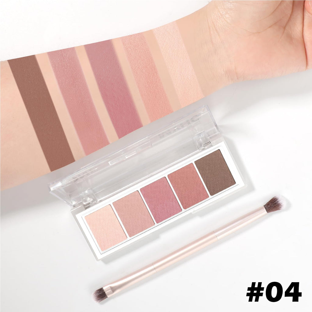 5 Colors Matte Eyeshadow Palette U108194