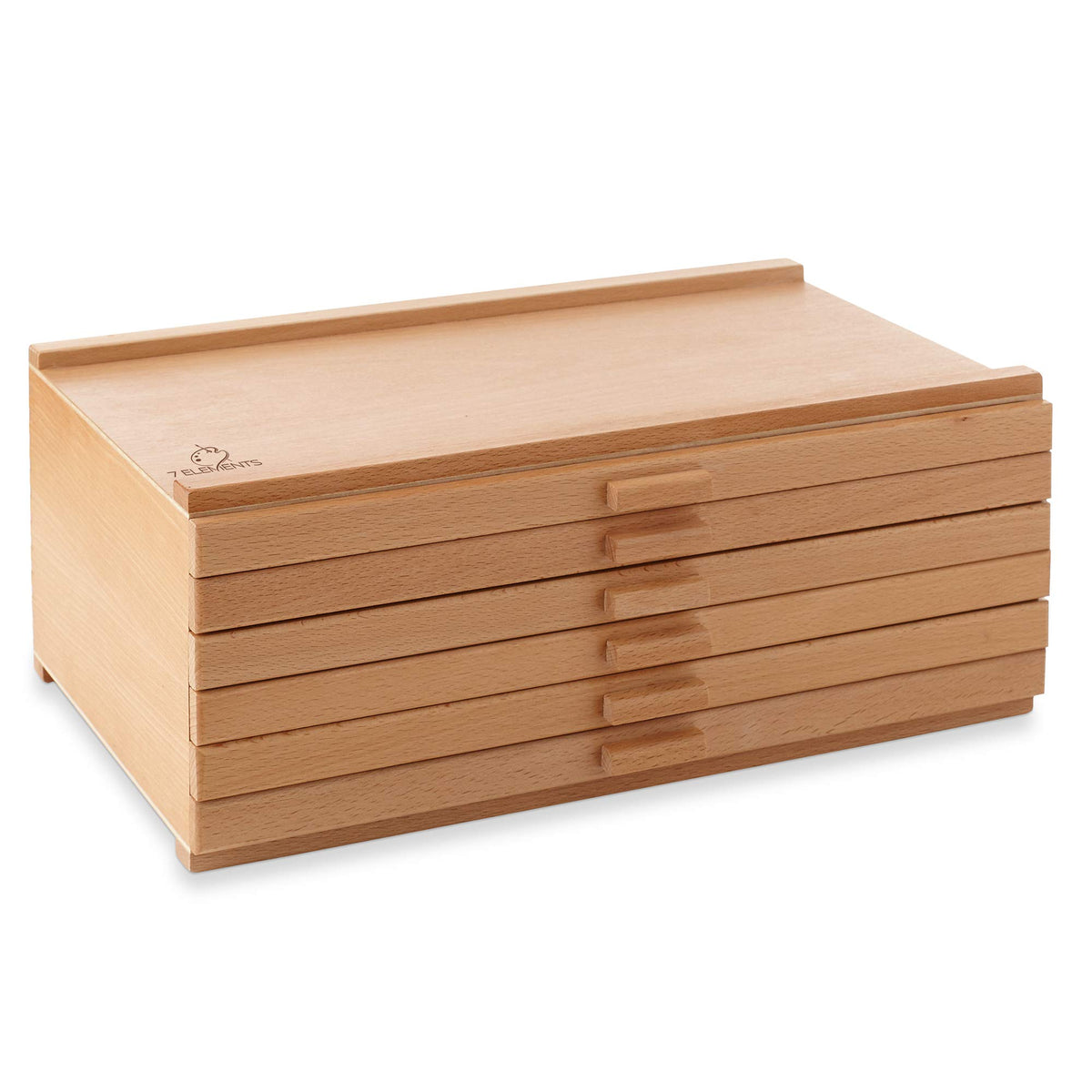 6 Drawer Wooden Artist Storage Box C85260