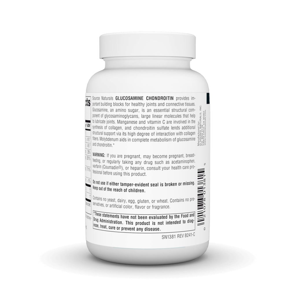 Glucosamine Chondroitin 60 Tablets D622