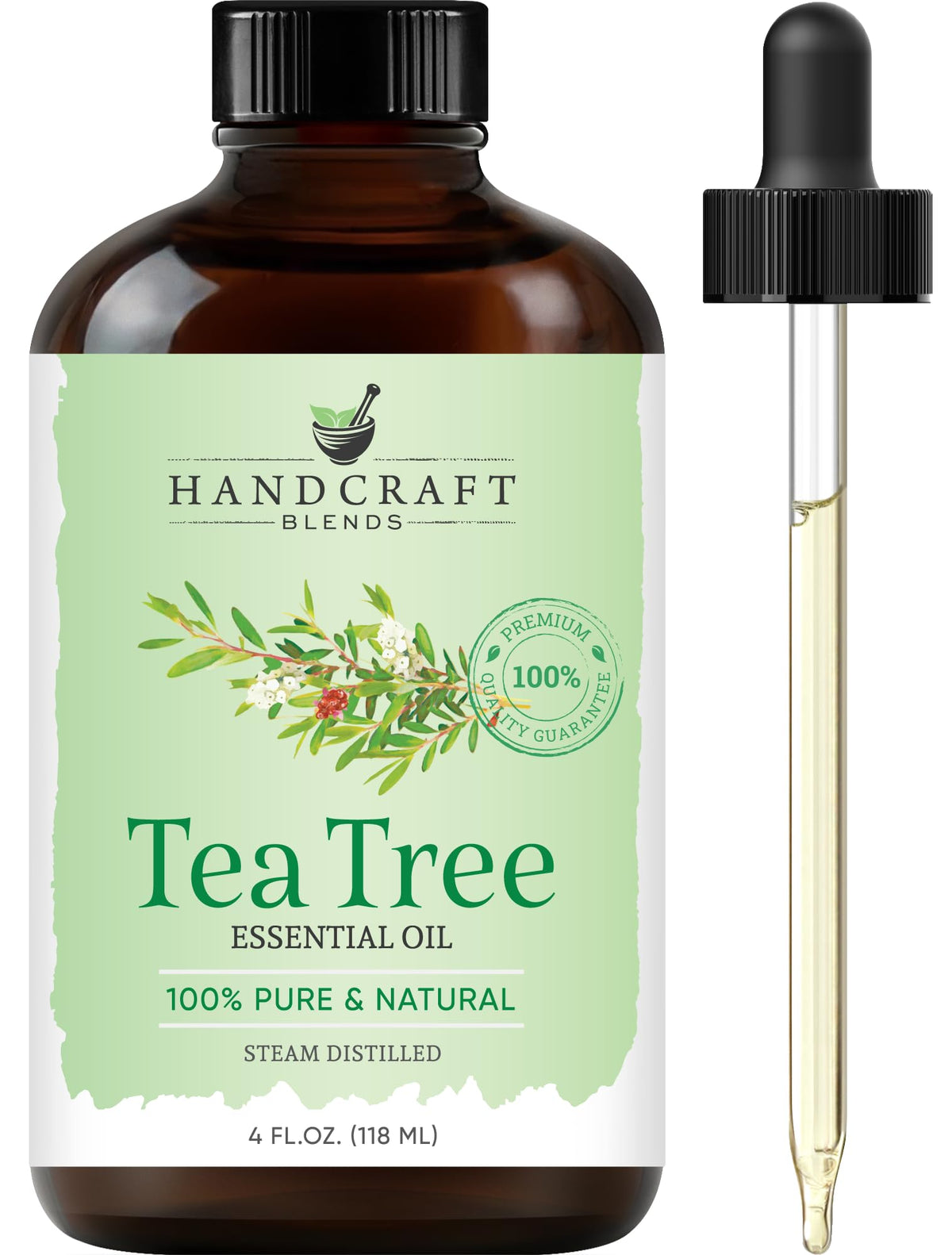 Eucalyptus Tea Tree and Lavender Essential Oil Set 4 Fl. Oz K112645