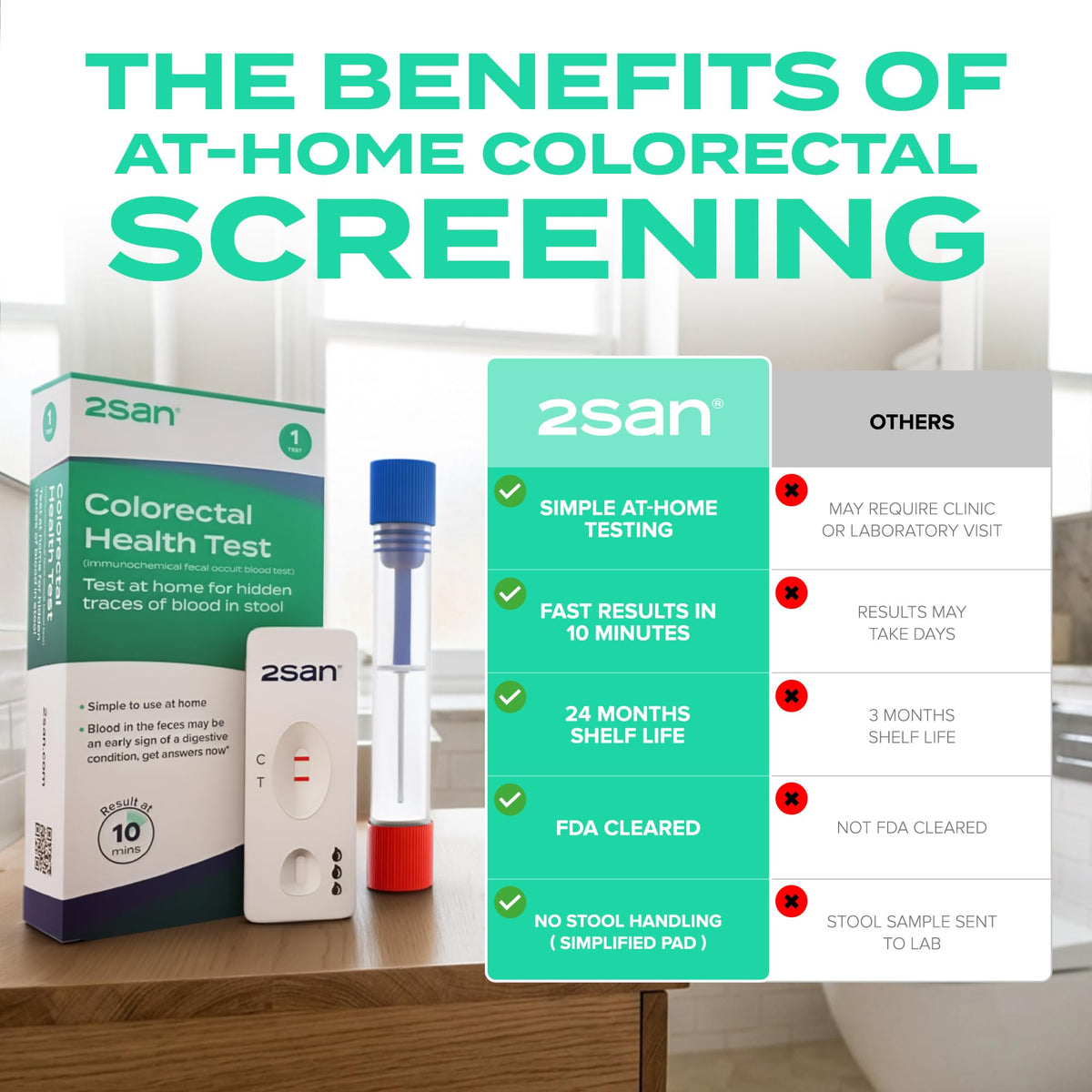 Occult Blood Stool Test Kit P2454