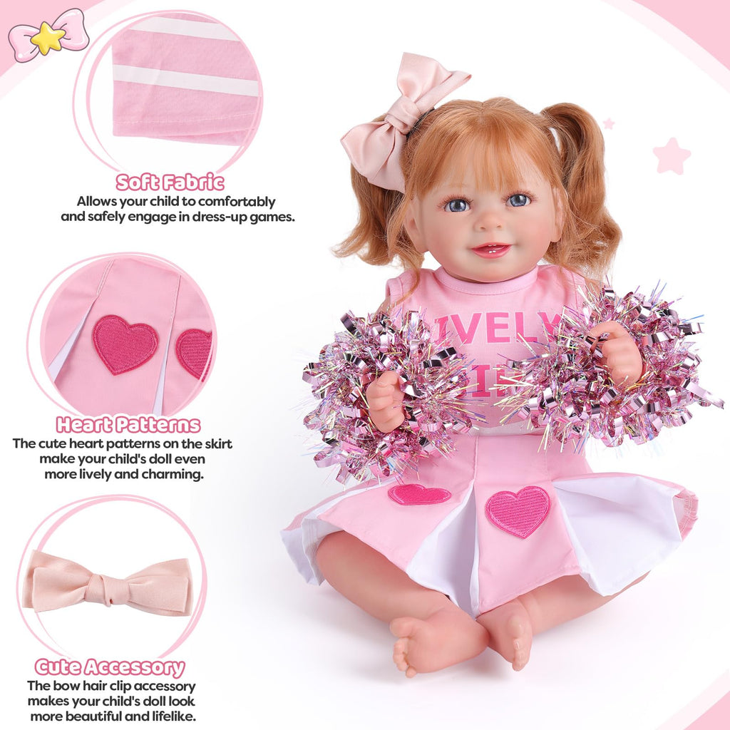 4 Pcs Reborn Baby Doll Clothes Set C5178