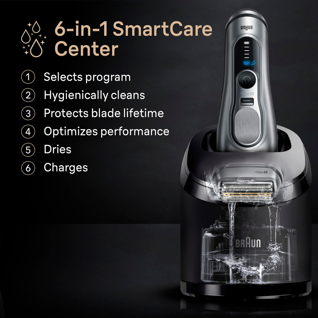 Black Wet & Dry Electric Shaver B3683