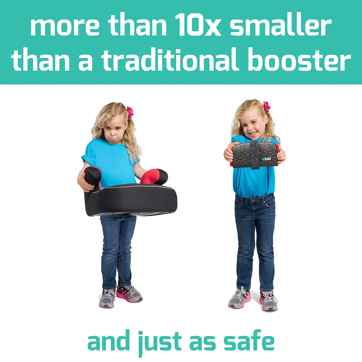Backless Booster Seat with Carry Bag U879708