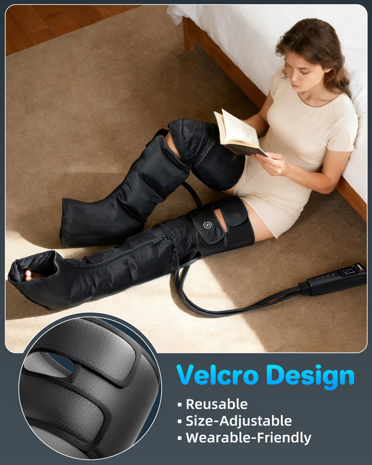 Leg Massager with Heat Y101