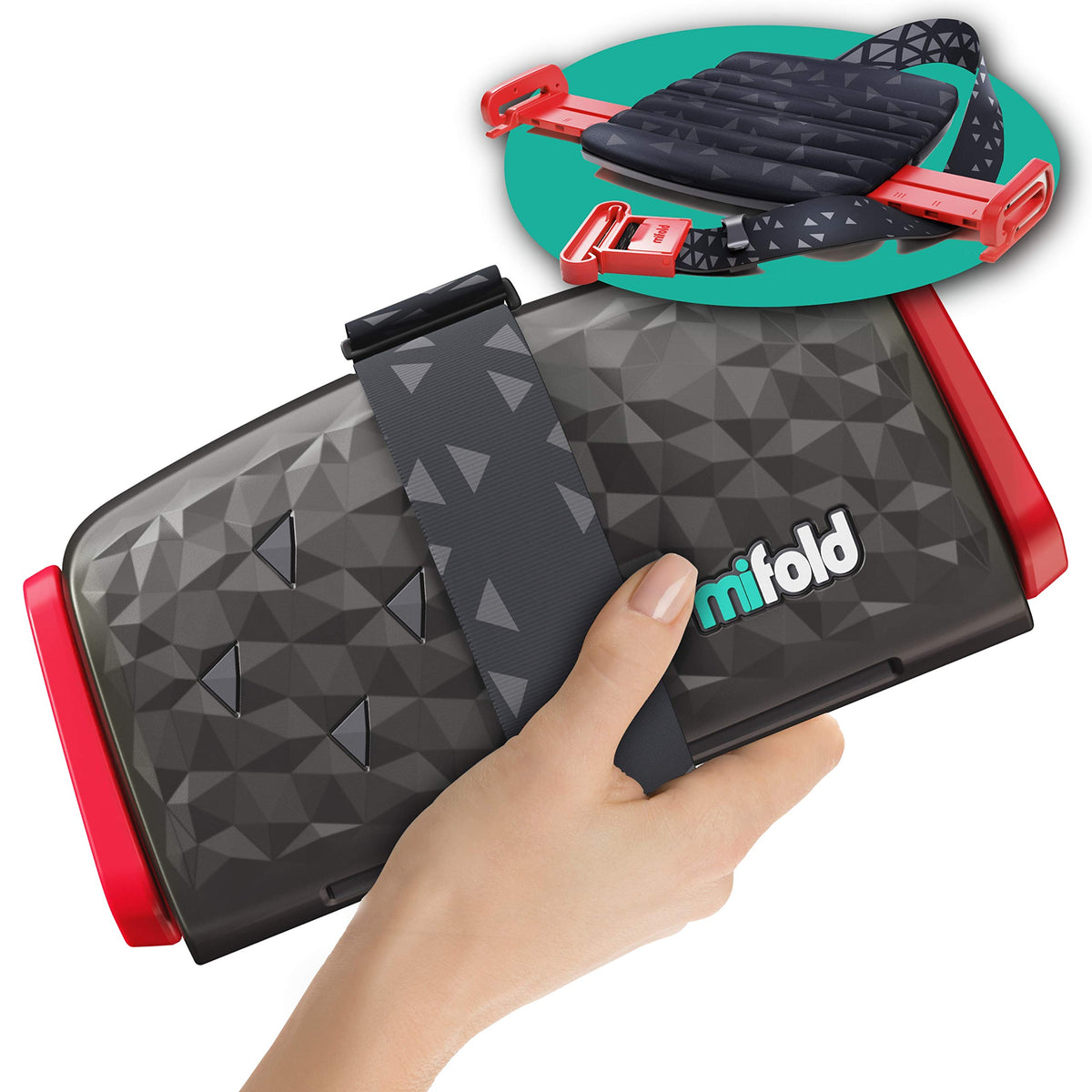 Backless Booster Seat with Carry Bag U879708