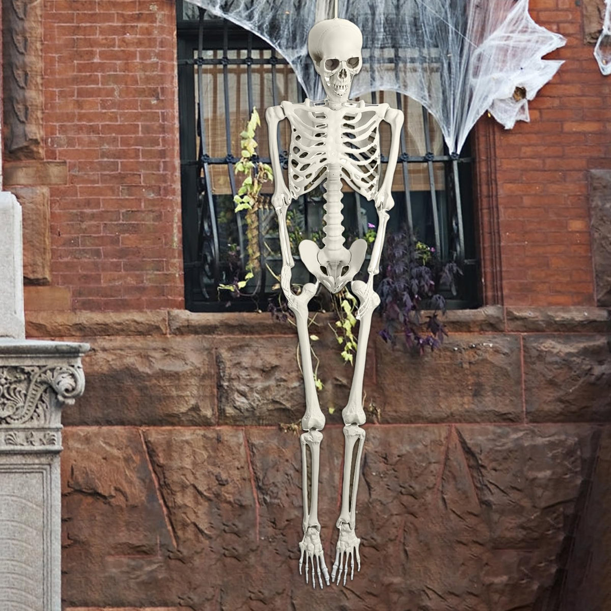 5.4ft Posable Plastic Skeleton G25665