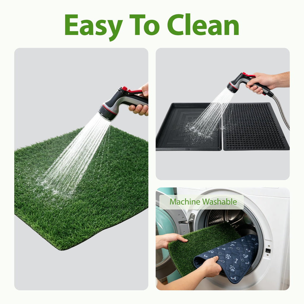 Dog Grass Pad with Tray 30"x20" K685388