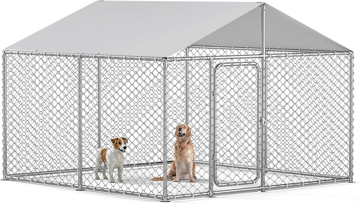 10'x10' Heavy Duty Outdoor Dog Kennel L378