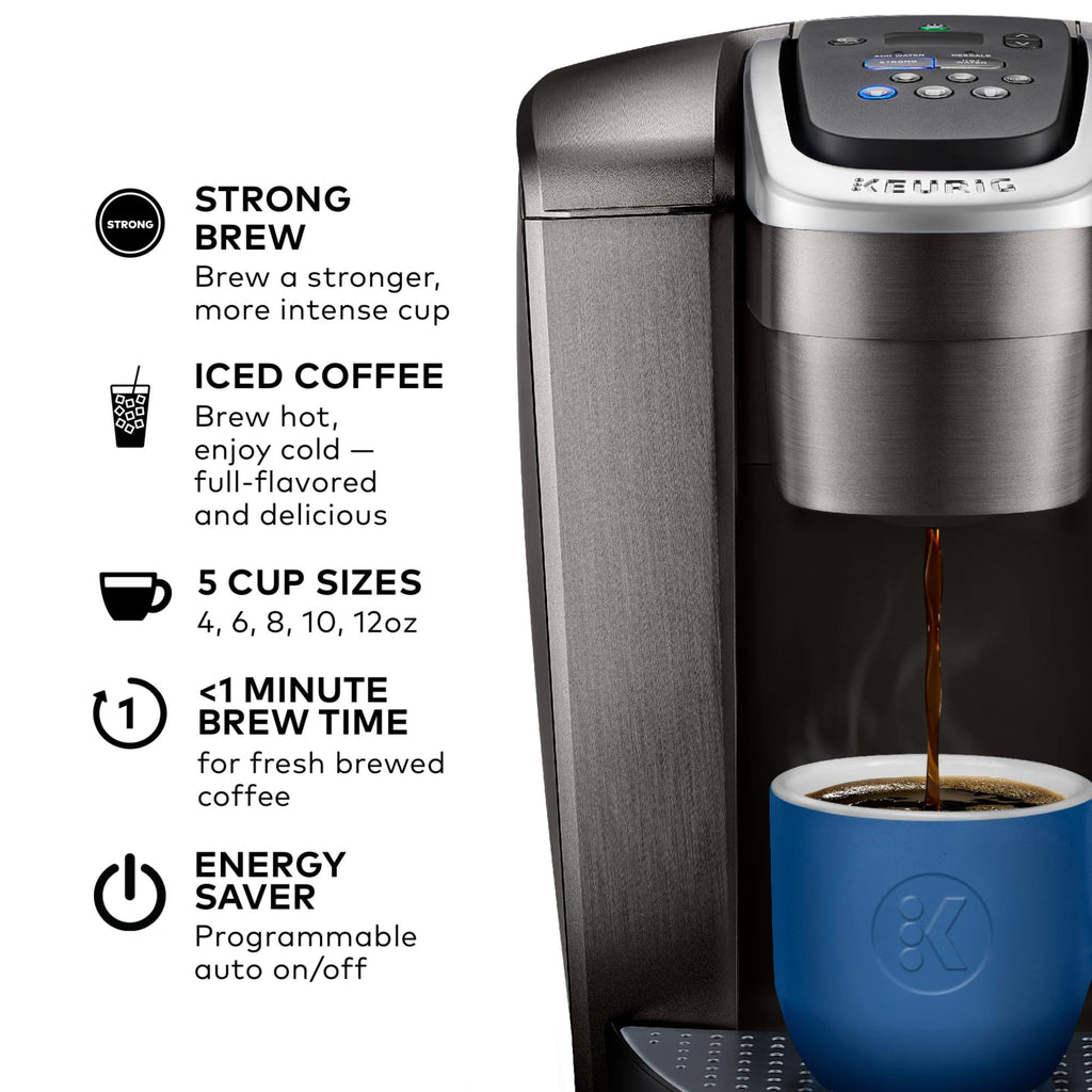 Single Serve K-Cup Pod Coffee Maker, 8 to 12oz Brew Size, Programmable D57915