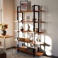 Solid Wood 5 Tier Bookshelf H47910