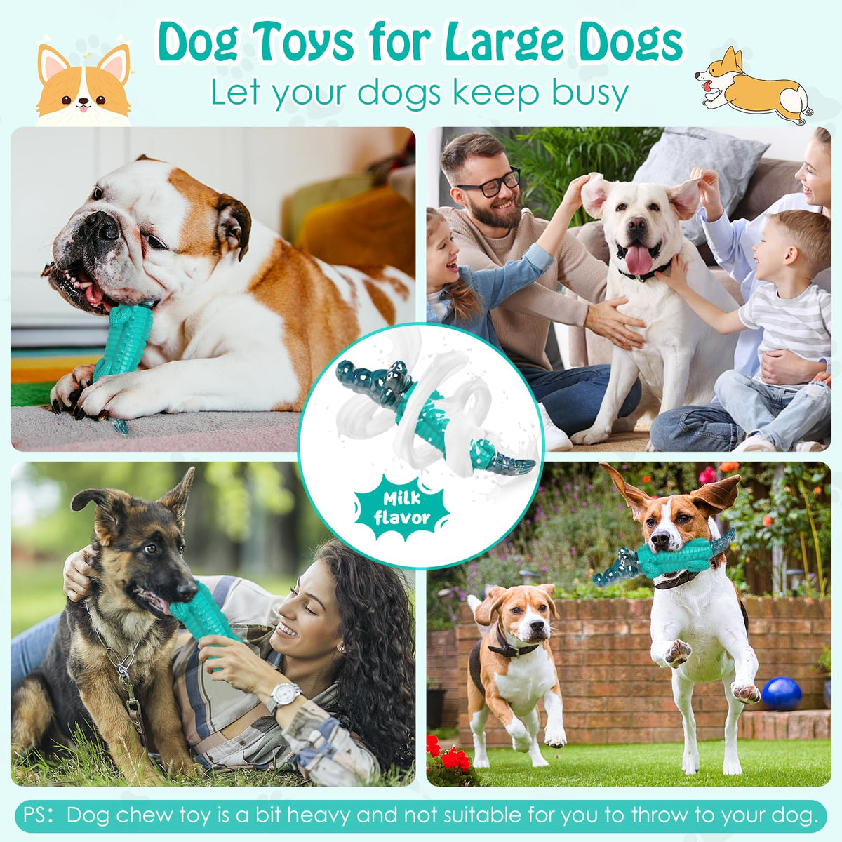 Dog Toys for Aggressive Chewers X412042