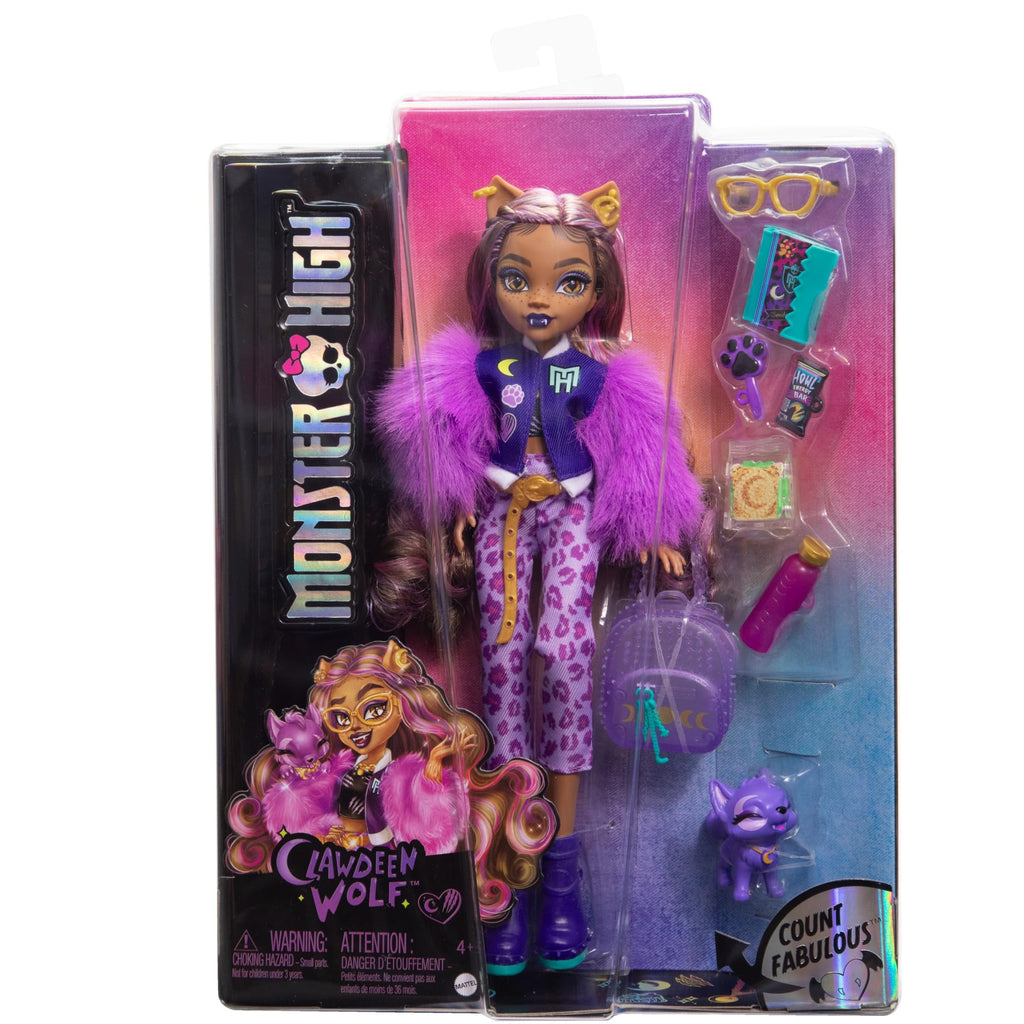 Clawdeen Wolf Doll J2080