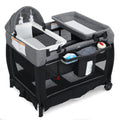 4 in 1 Foldable Pack and Play with Bassinet & Changing Table K8495