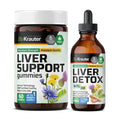 Liver Support 60 Gummies & Liver Detox Tincture 4 Fl. Oz. N753305