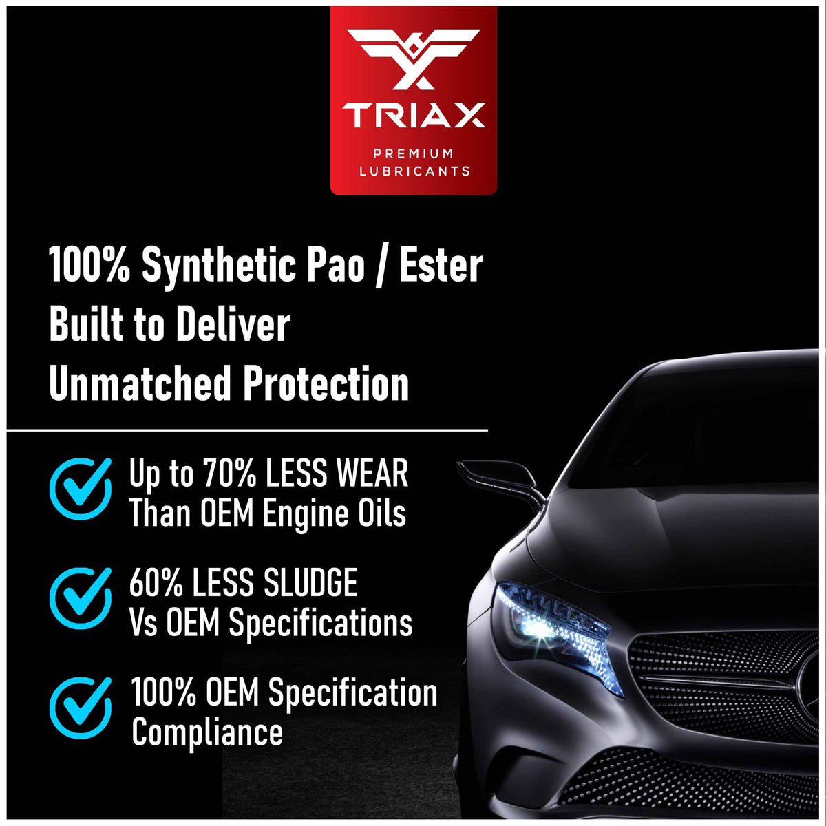 5W-40 Full Synthetic Engine Oil 1 Quart F419