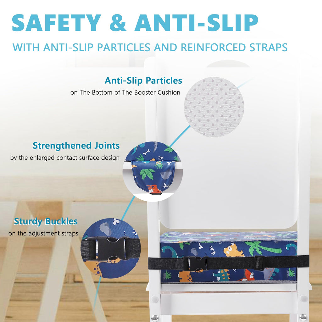 Toddler Booster Seat with Adjustable Straps P888