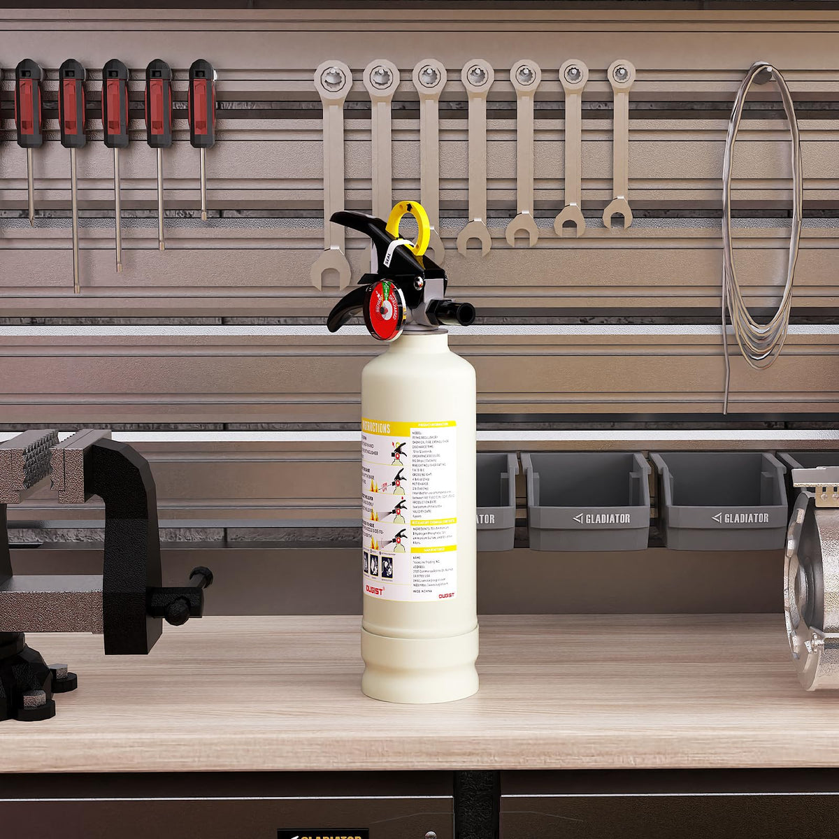 2.5 lb ABC Dry Chemical Fire Extinguisher M431