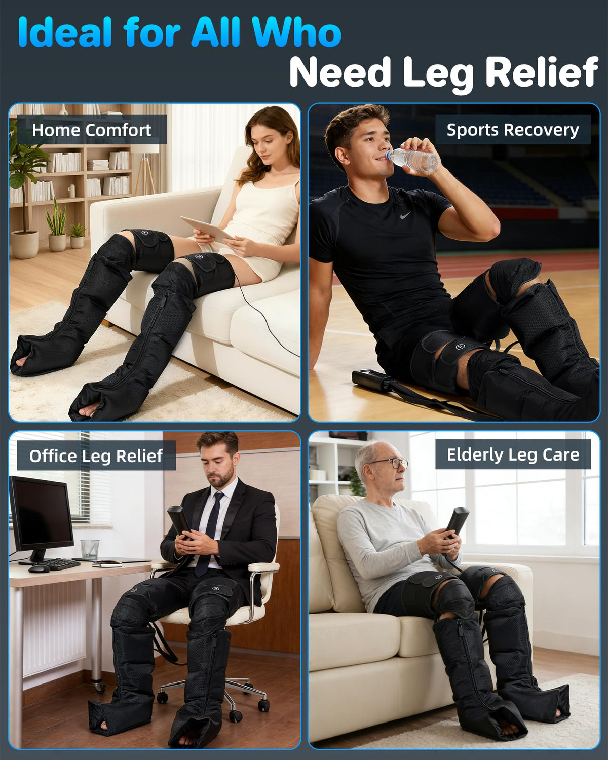 Leg Massager with Heat Y101