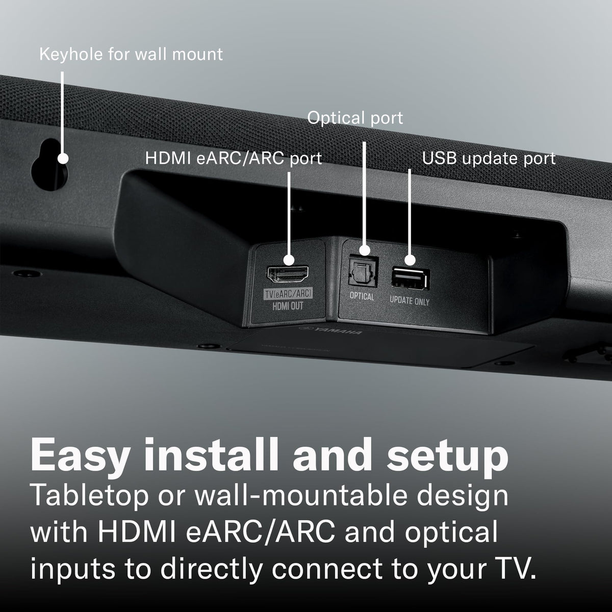 Black Sound Bar with Wireless Subwoofer Q219169