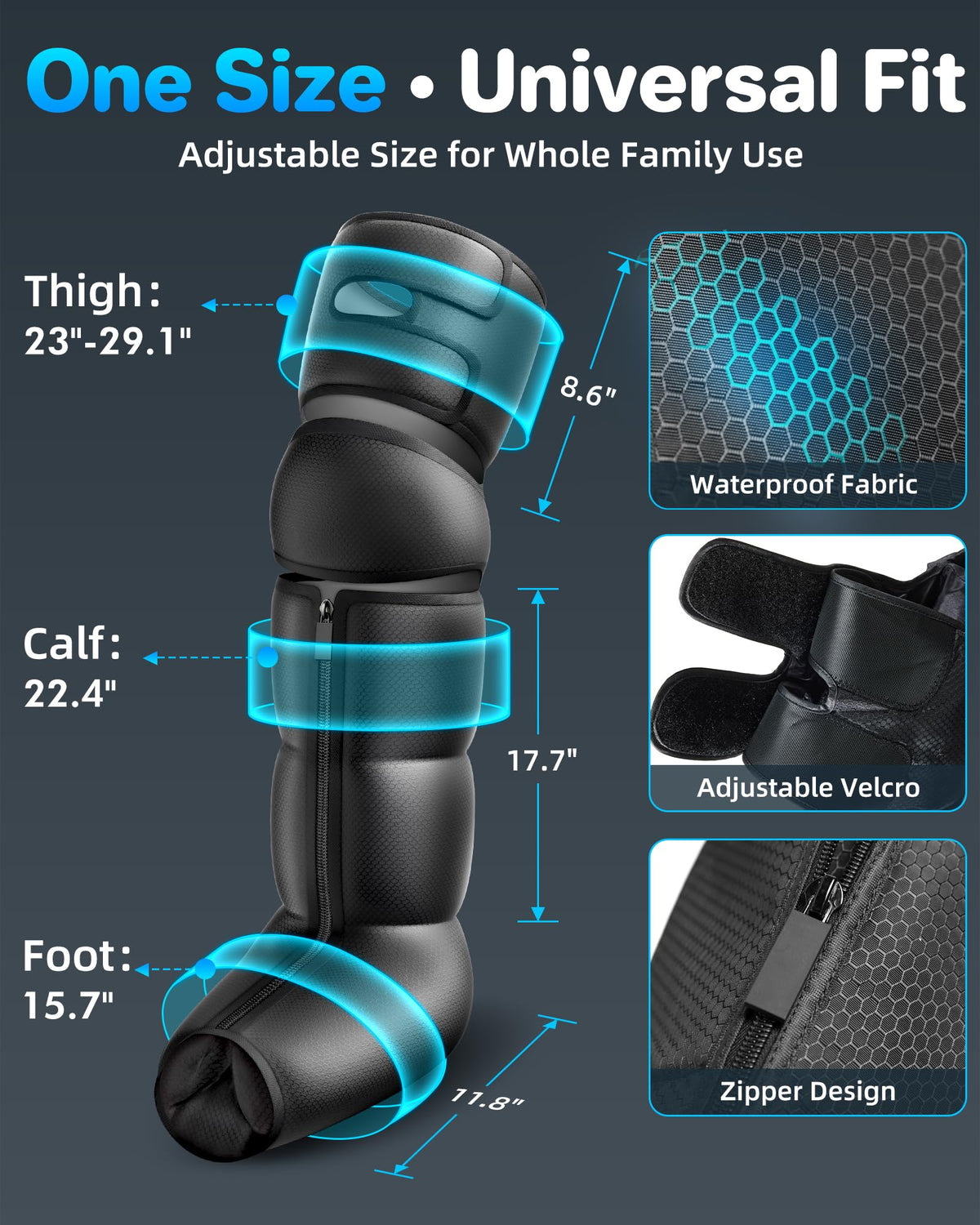Leg Massager with Heat Y101