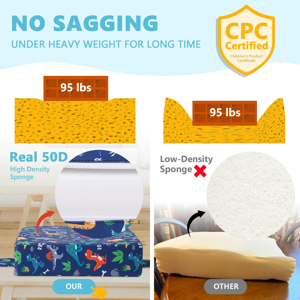 Toddler Booster Seat with Adjustable Straps P888