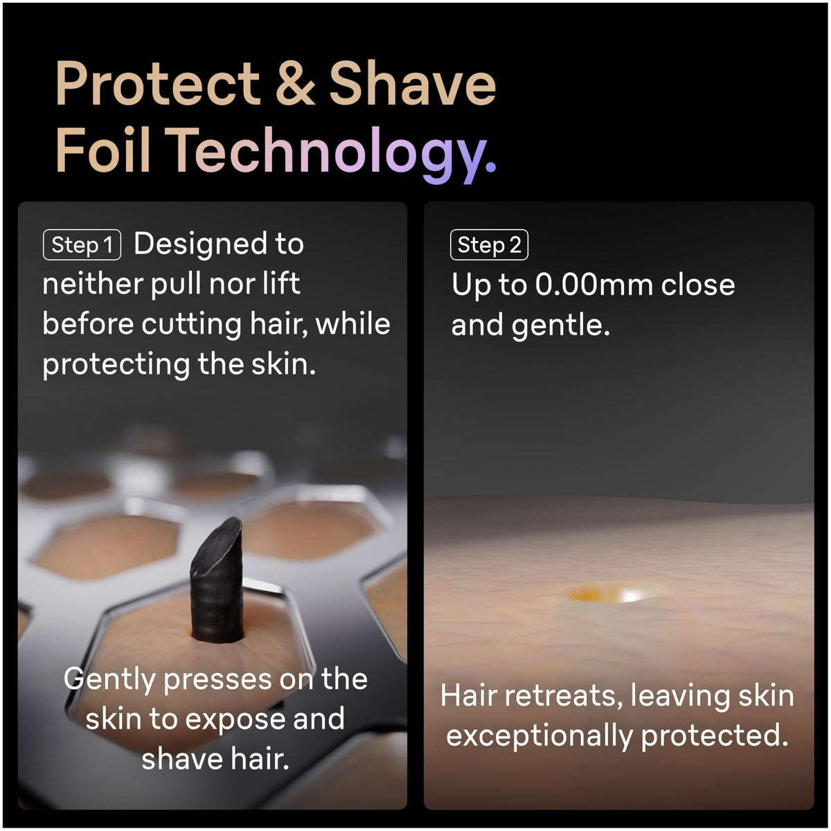 Black Wet & Dry Electric Shaver B3683