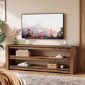 63" Solid Wood 3-Tier TV Stand Q97529
