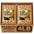 4 LB Unsalted Roasted Peanuts In Shell H734