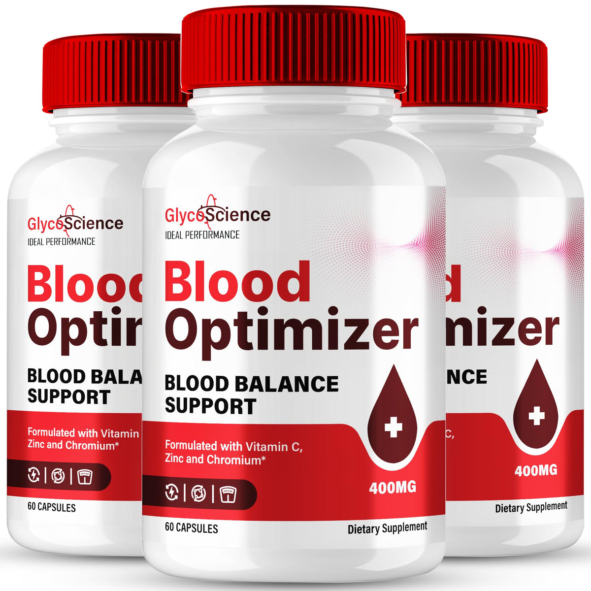 Blood Optimizer Capsules Supplement Pills 3 Pack A141954