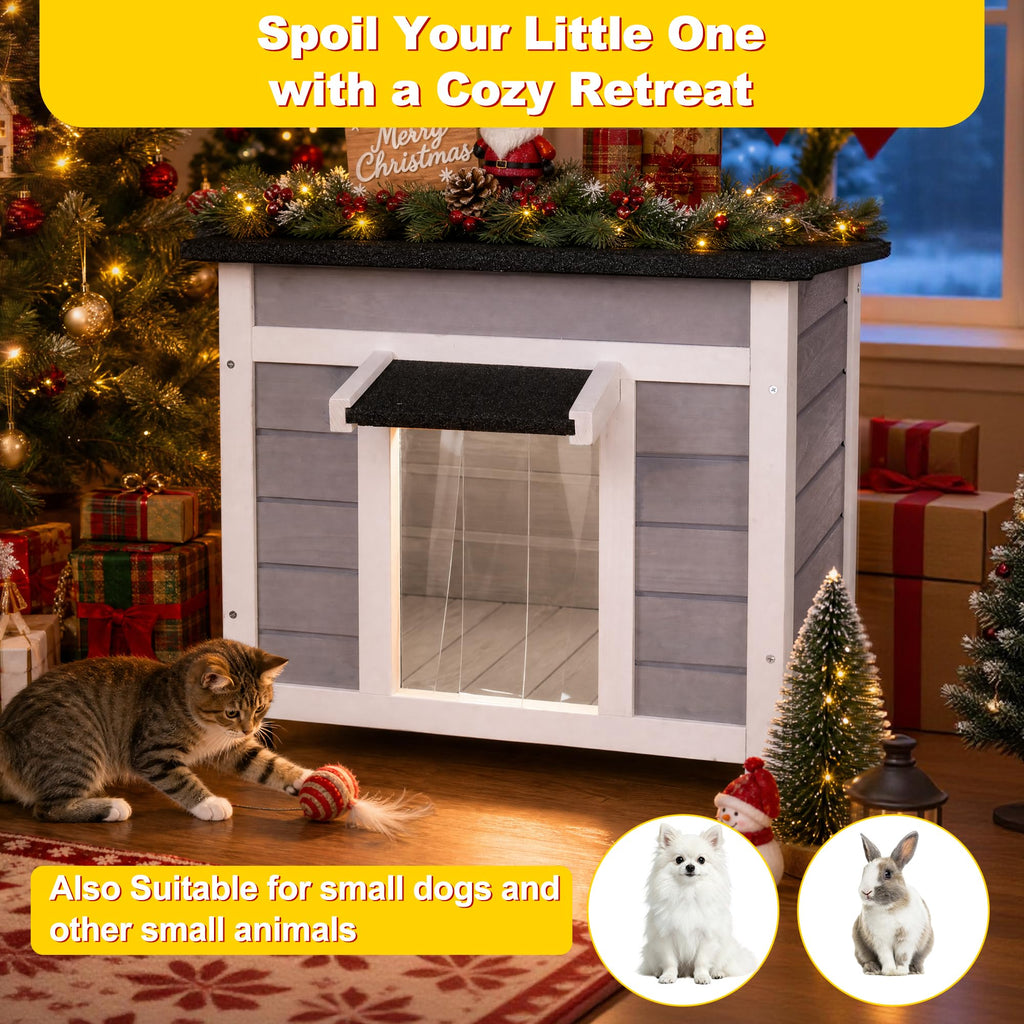 Insulated Outdoor Cat House T903