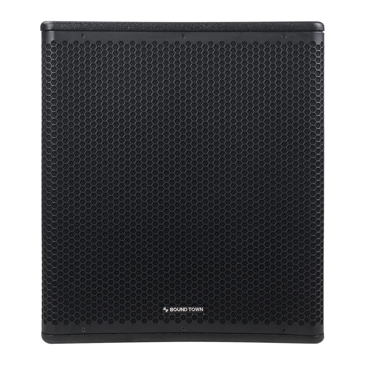 18" 1600W Powered PA/DJ Subwoofer with Class-D Amplifier, Birch Plywood, Black F221