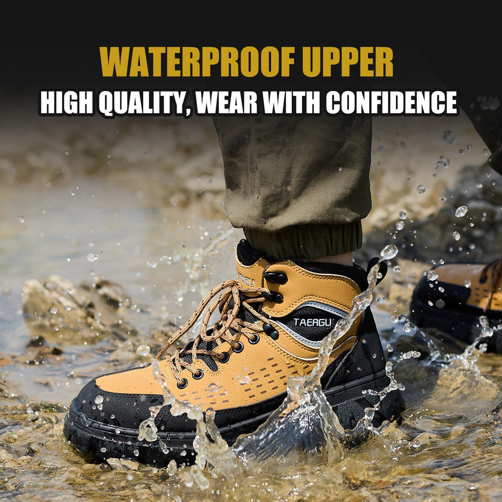 Steel Toe Work Boots 6" Waterproof D331