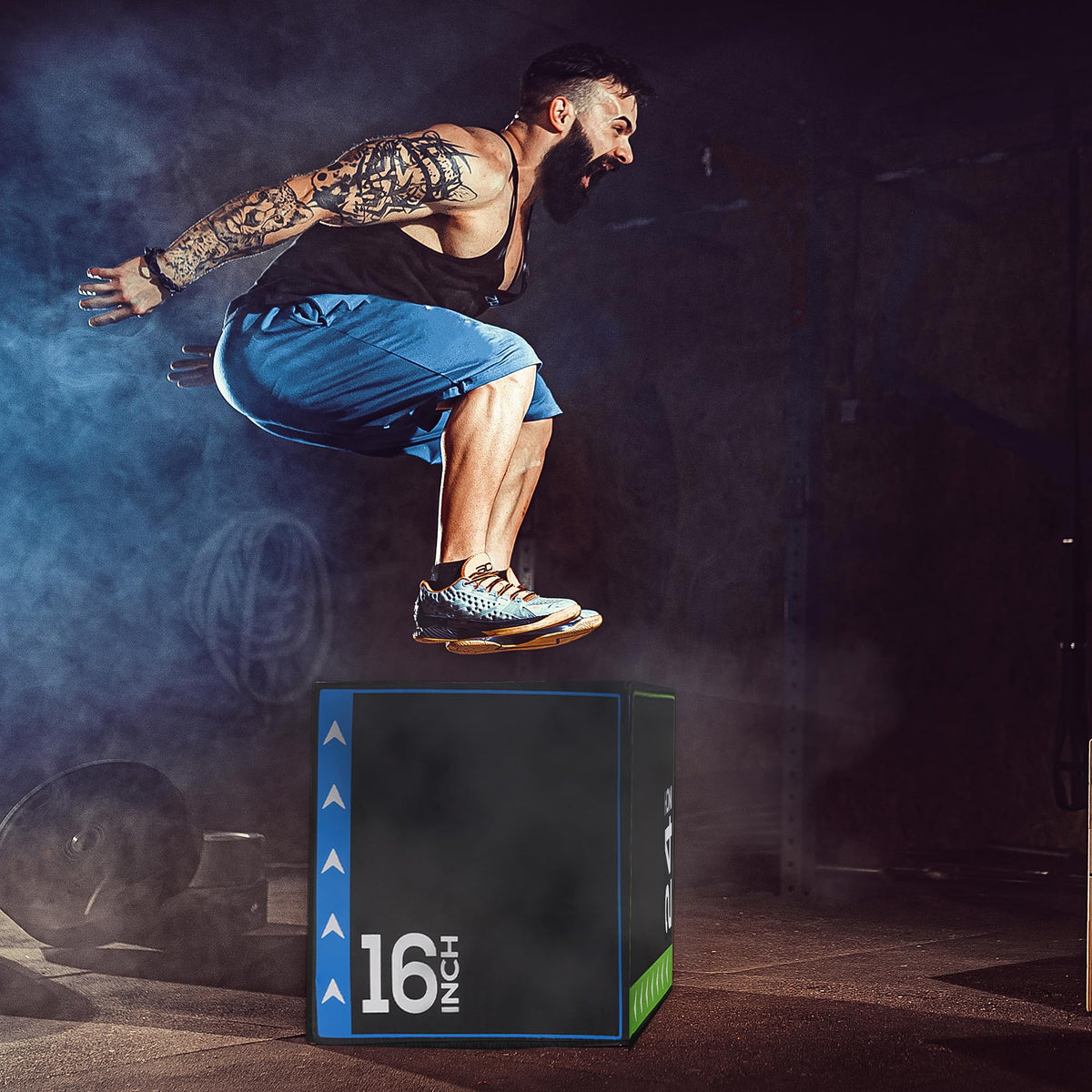 3-in-1 Foam Plyometric Jump Box O8624