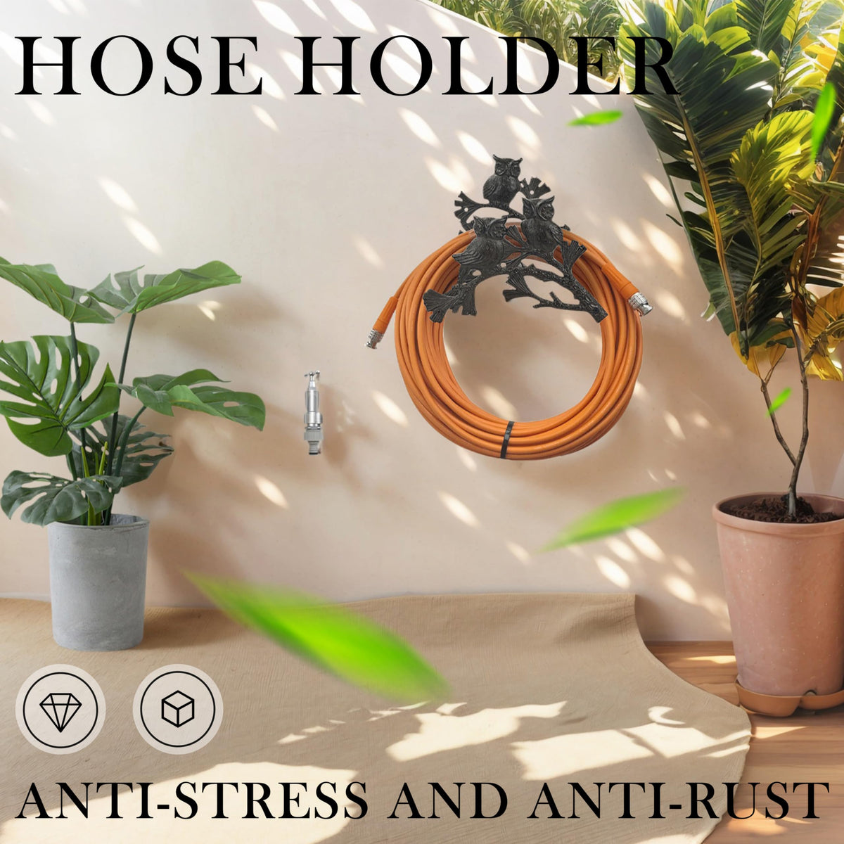 Cast Iron Garden Hose Holder U26103